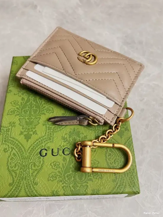 Hyperpeter GG Marmont wallet Gucci keychain 0704